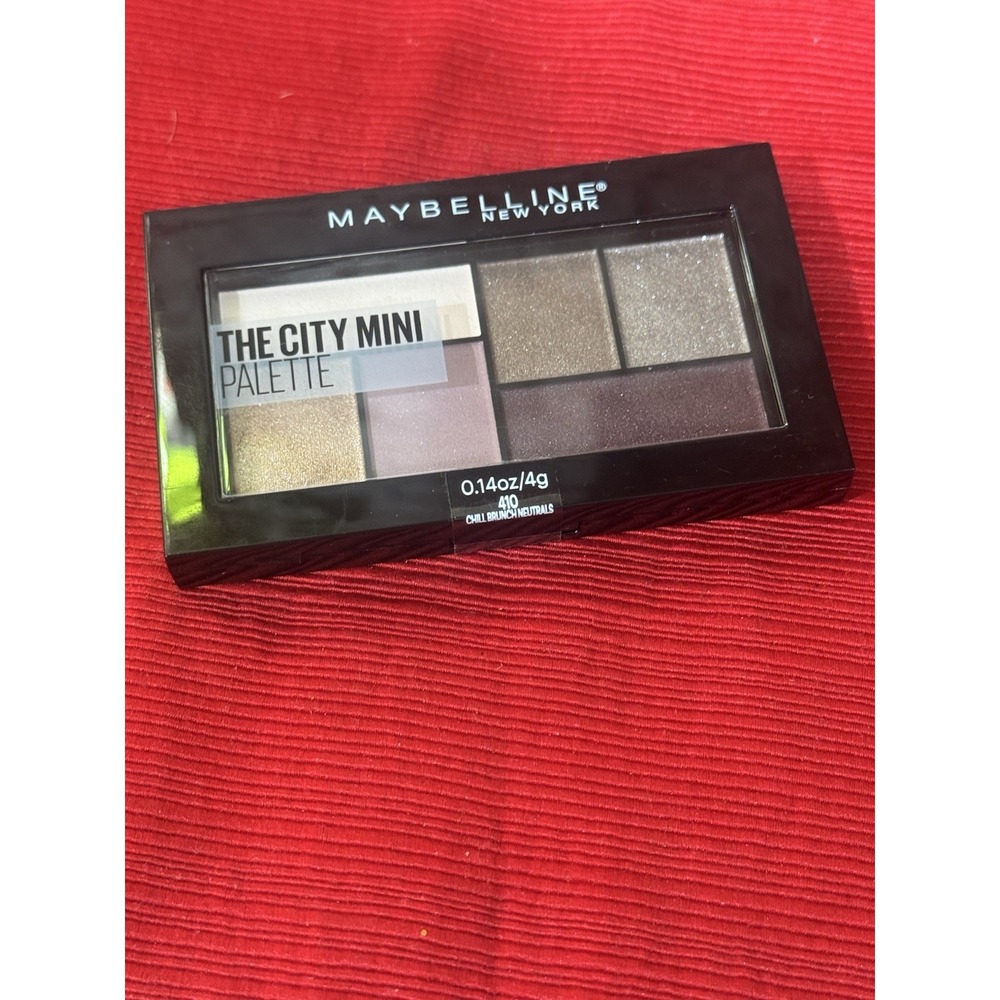 Maybelline New York The City Eyeshadow Palette. Chill Brunch Neutrals 410.0.14oz